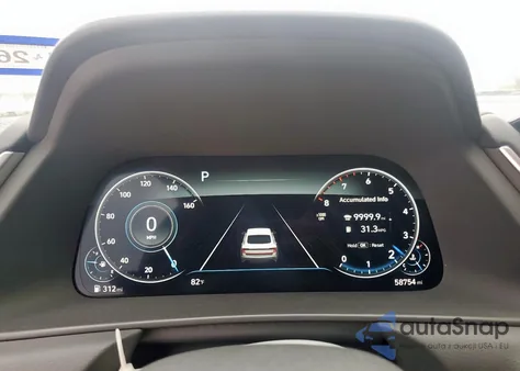 2020 Hyundai Sonata Sel из США, поврежденный, VIN 5NPEF4JA1LH054076